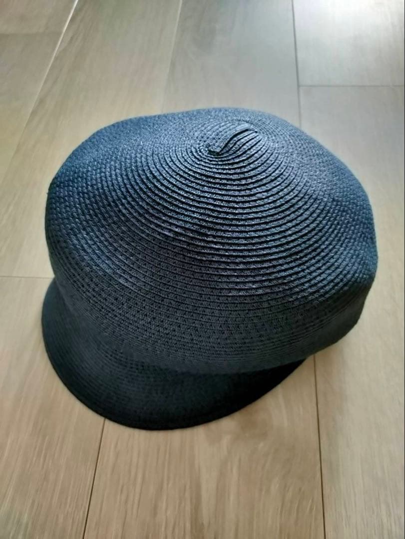 アナスタシアMagni ダークブルー 麦わら帽子