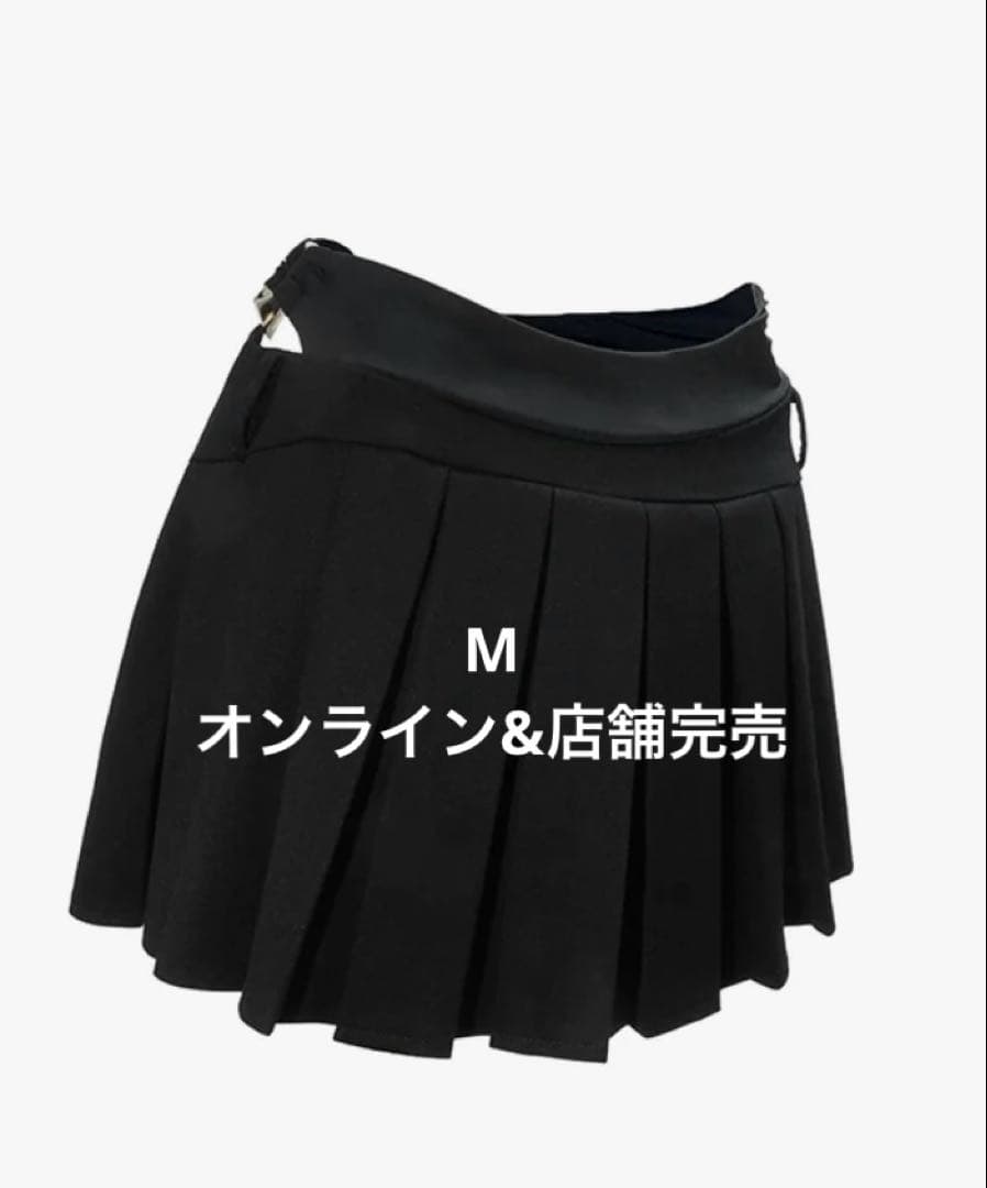 スカート Theredthread S ring pleats skirt full