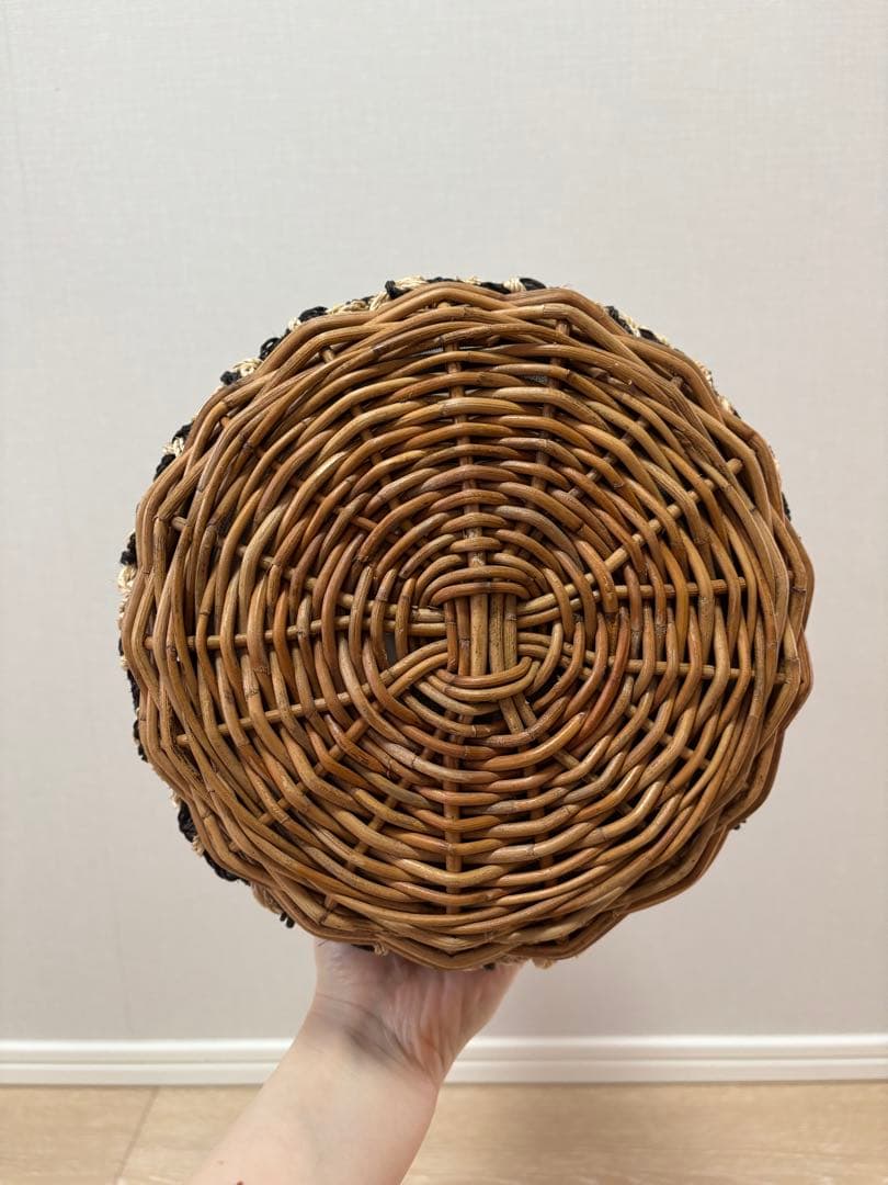 【6/25までの出品】カゴバッグ　violad'oro(ヴィオラドーロ)