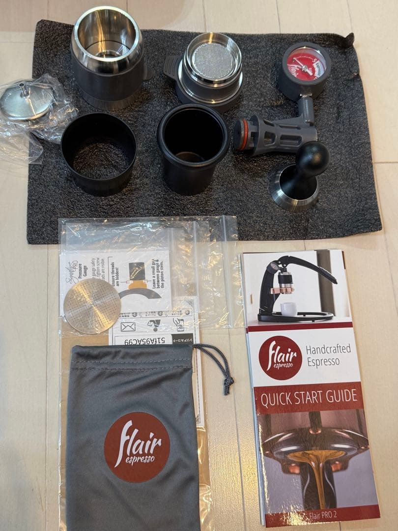 Flair Espresso PRO 2 白 + ディストリビューターおまけ