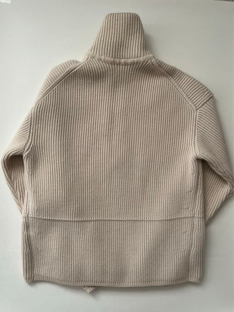 17aw acne studios ハーフジップ ニット　ドライバーズニット
