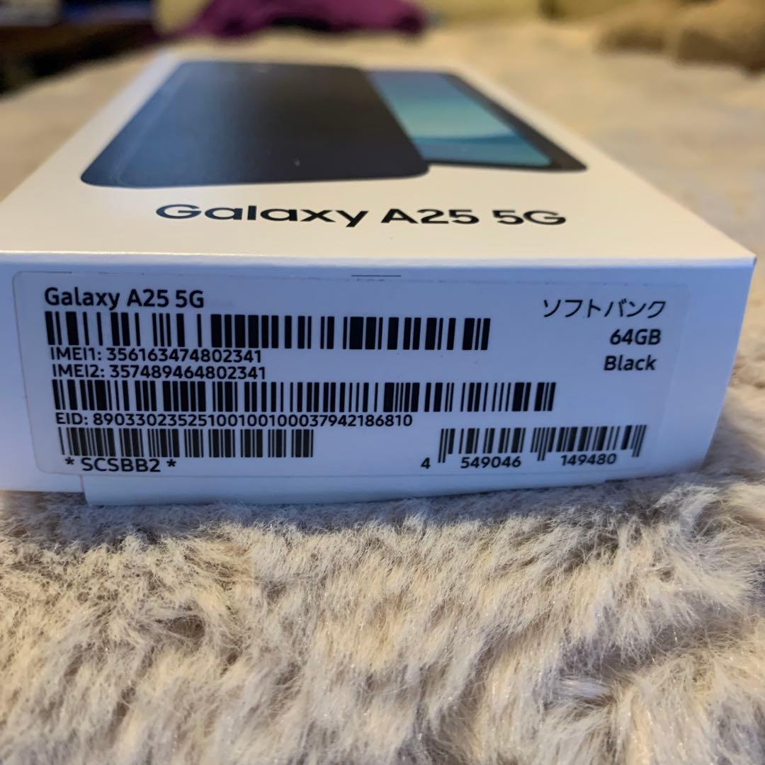 新品　Samsung Galaxy A25 5G 64GB ブラック