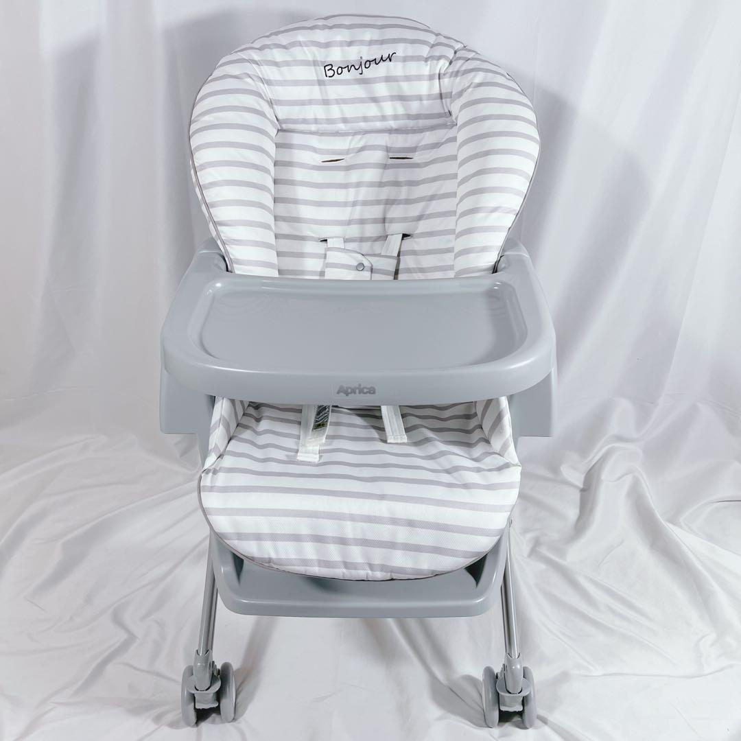Aprica ユラリズム　ハイローチェア　5段階リクライニング　スウィングラック