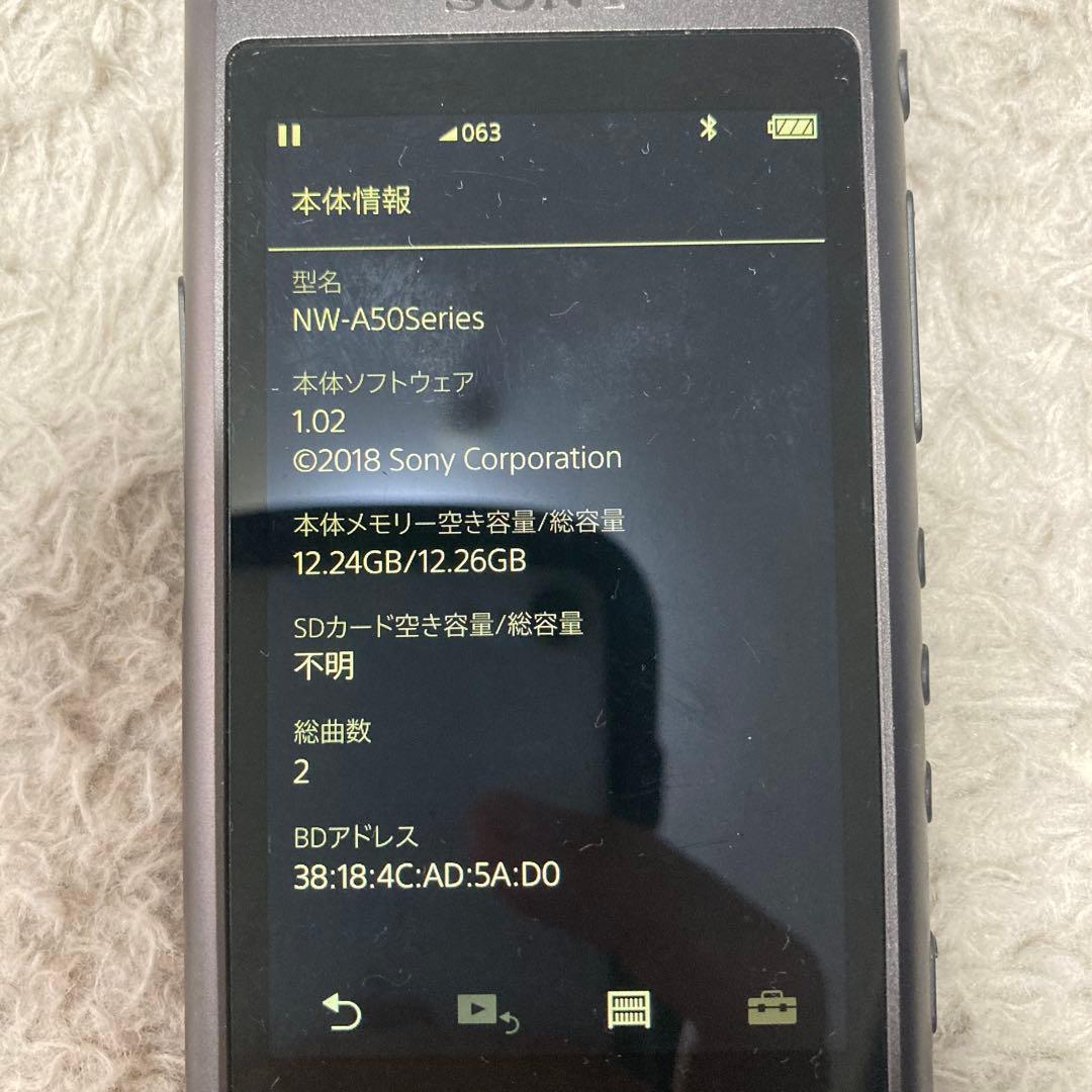 Sony Walkman NW-A50ハイレゾ対応