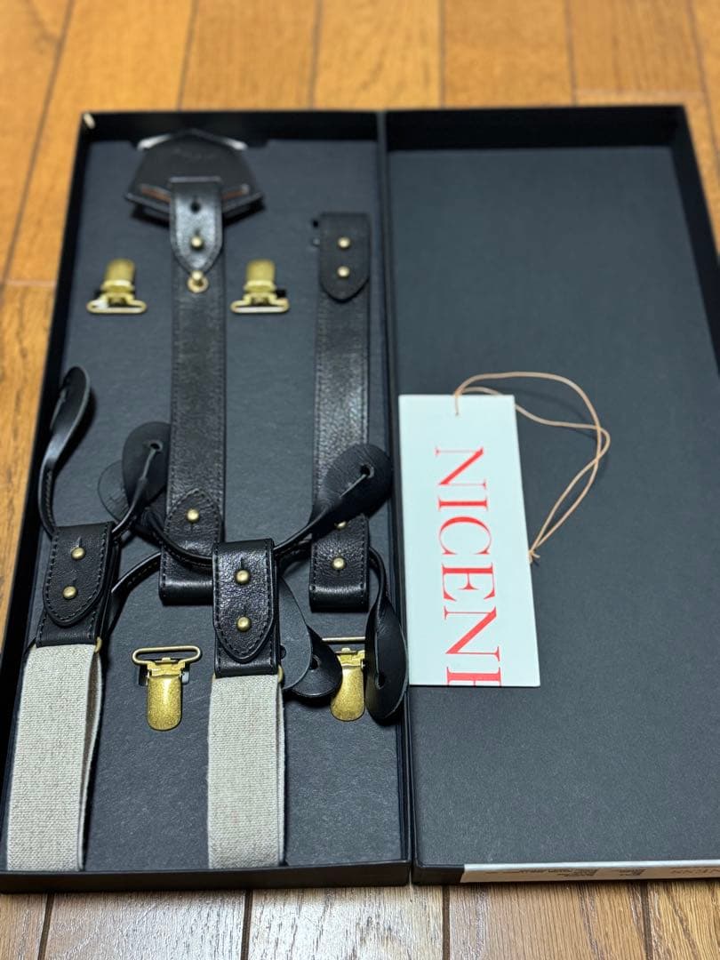 ナイスネス　サスペンダーNICENESS BLACKIE