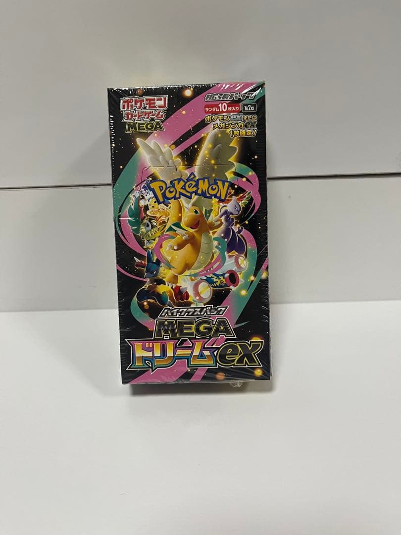 ポケカ box メガドリームex 新品未開封 シュリンク付き