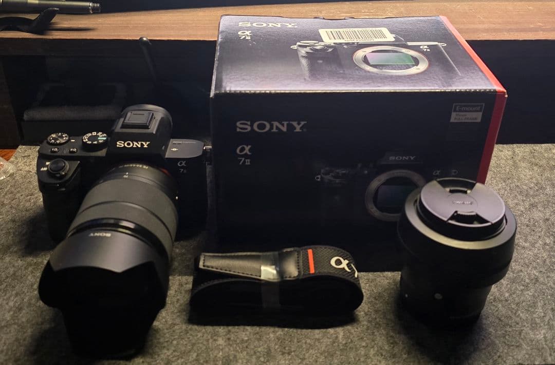 sony ‪α‬7ii セット➕シグマ 30mm f1.4 単焦点レンズセット