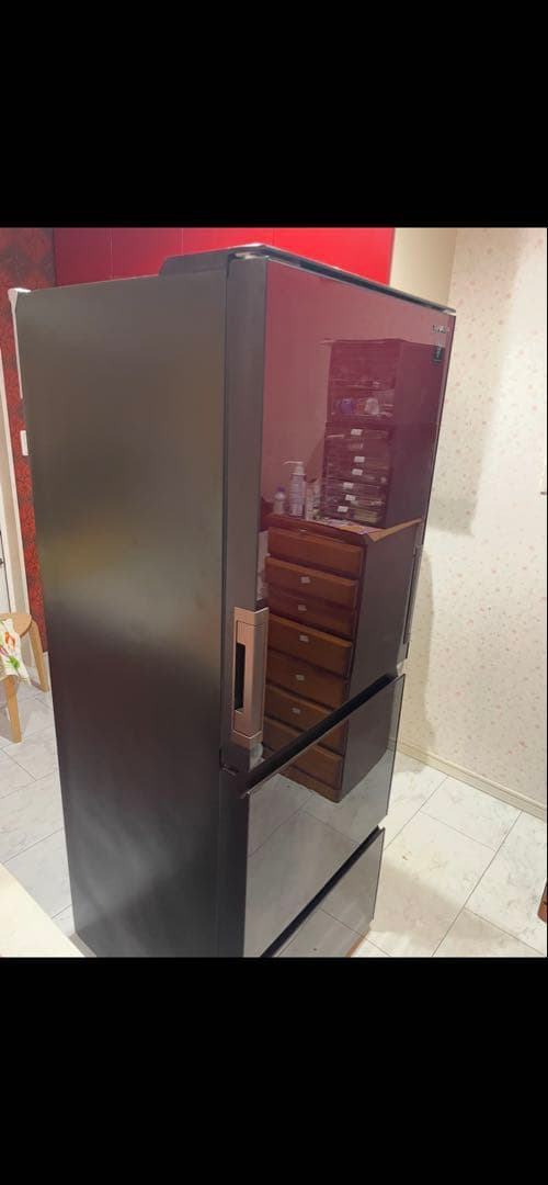 SHARP SJ-GW35G-W 350L ドア数3ドア 両側に開くドア