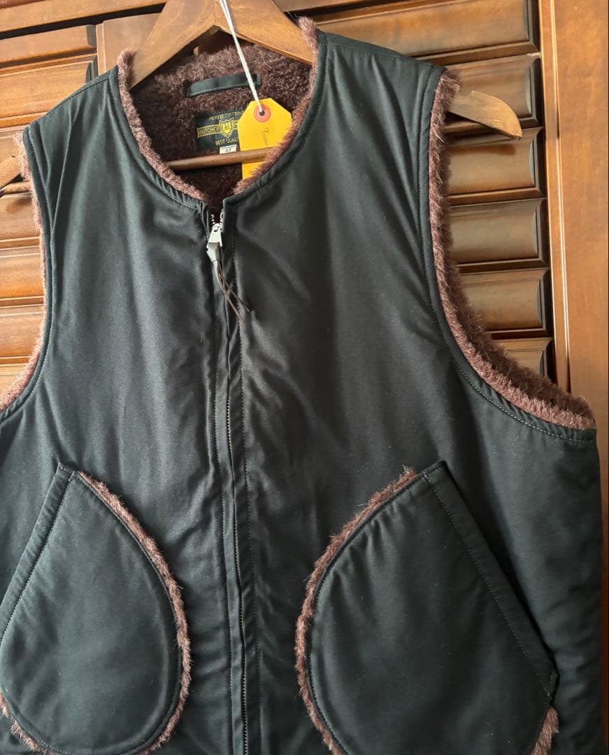 トップス Atlast&Co FIELD ZIP-UP VEST size42