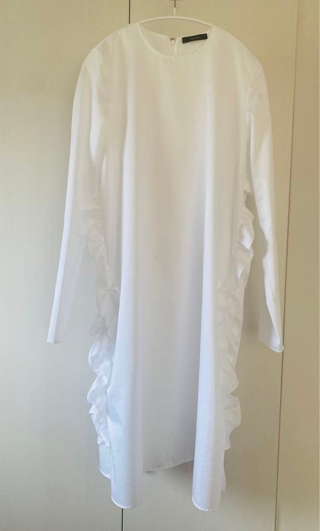 【美品】YOKOCHAN サイドフリルブラウス