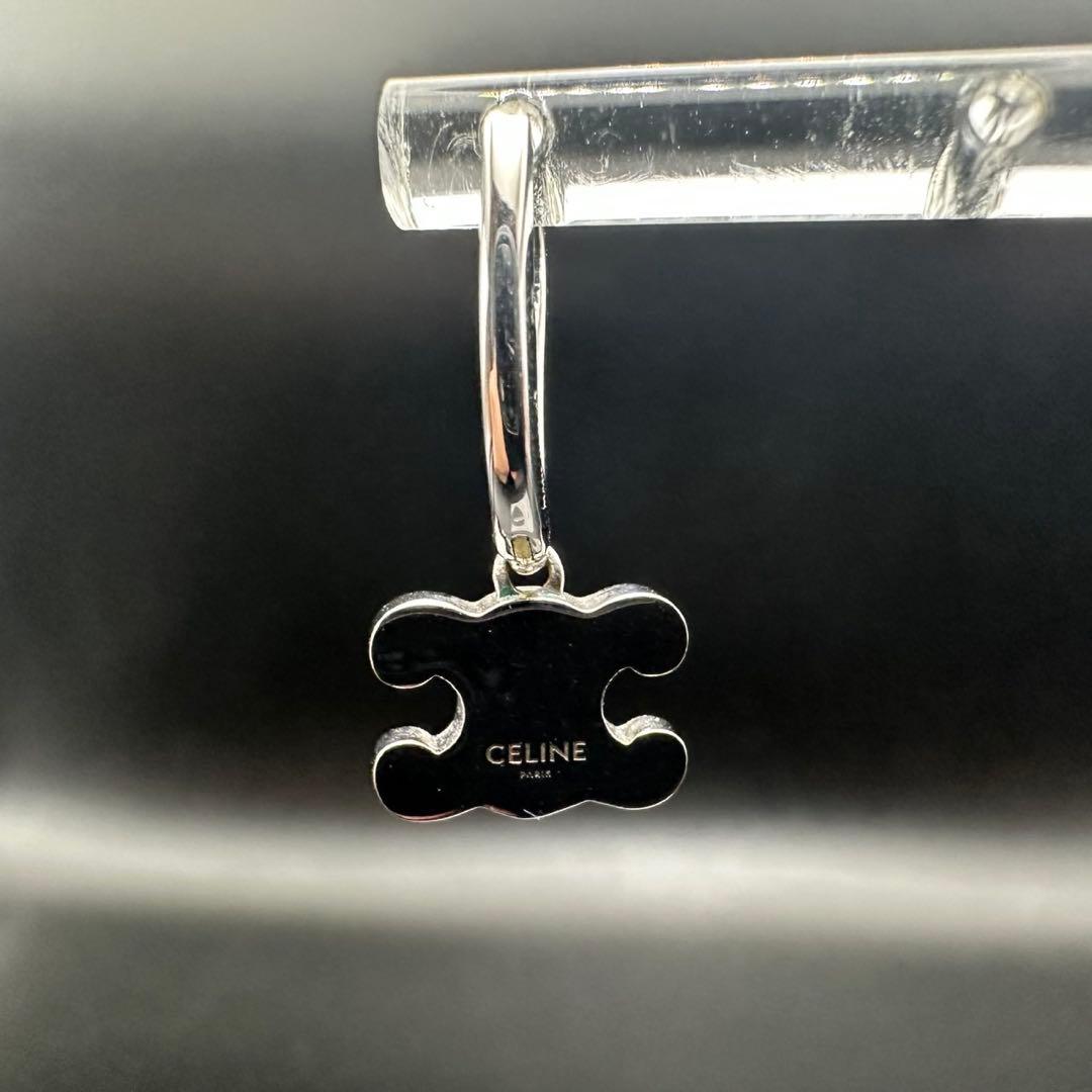 極美品✨　セリーヌ　ピアス　マイヨン　　ロゴ　トリオンフ　1345