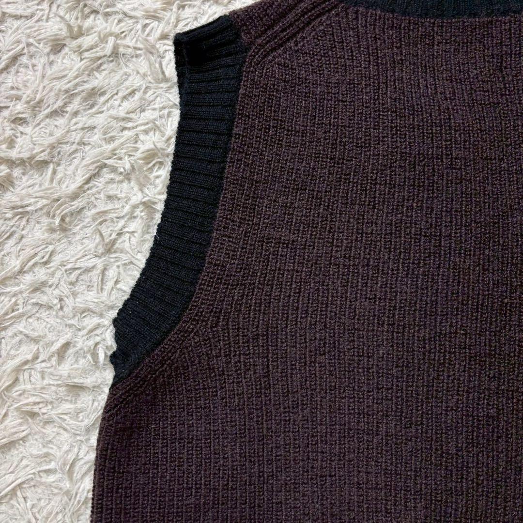 MHL.マーガレットハウエル バージンウール ニットベスト 24W