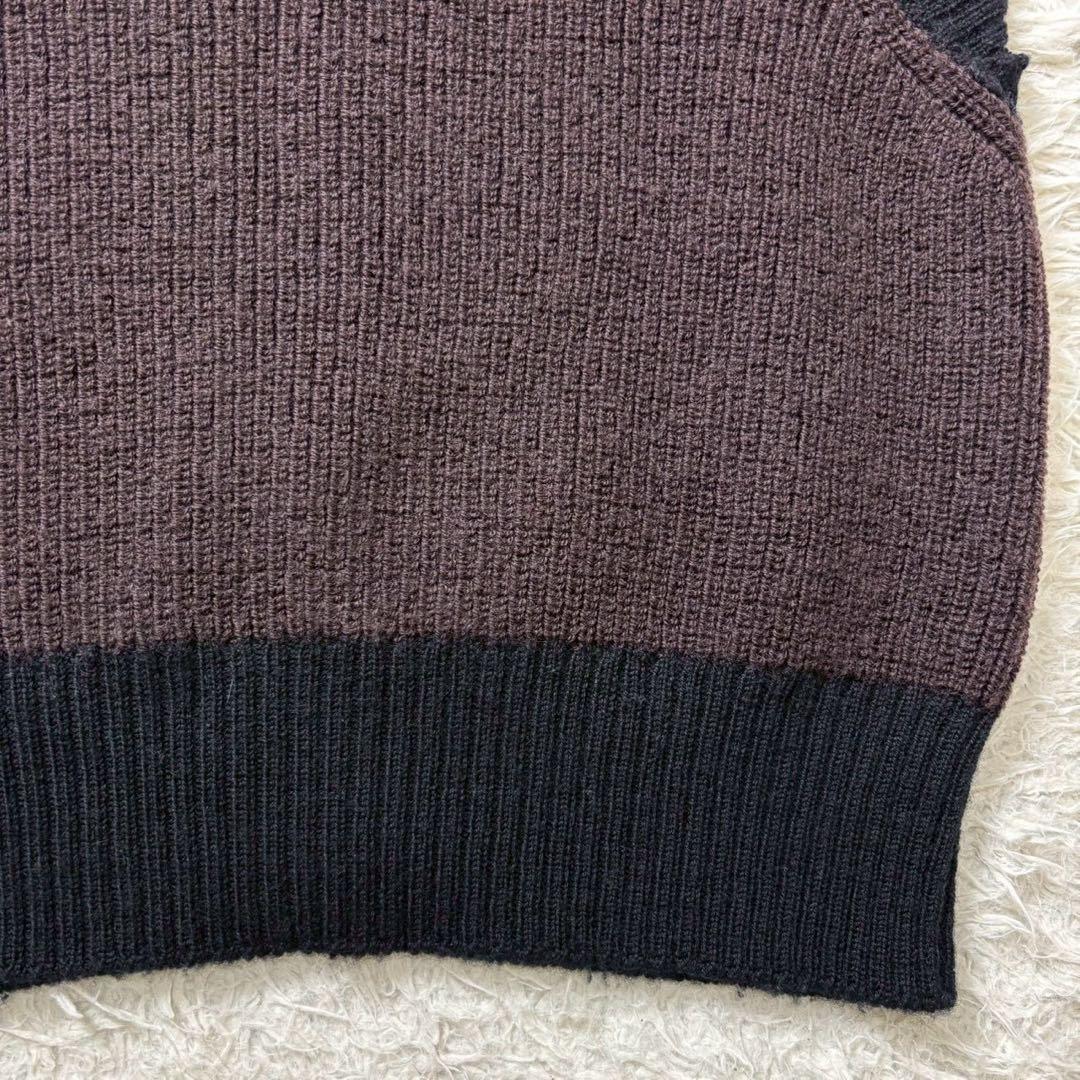 MHL.マーガレットハウエル バージンウール ニットベスト 24W