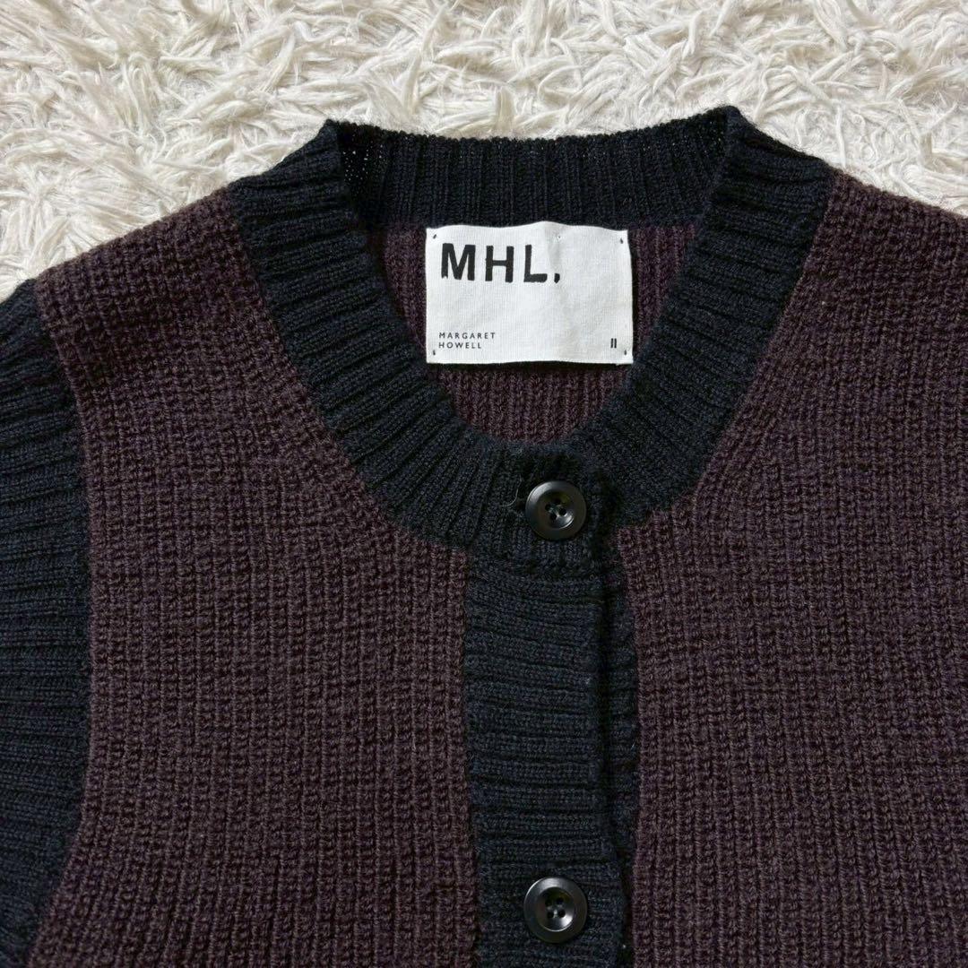 MHL.マーガレットハウエル バージンウール ニットベスト 24W