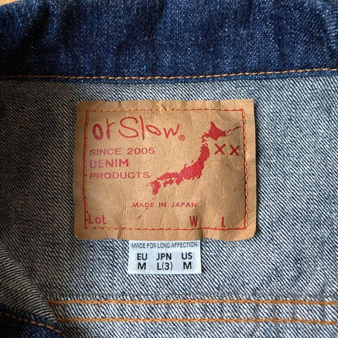 【美品】orSlow/オアスロウ　3rdタイプデニムジャケット