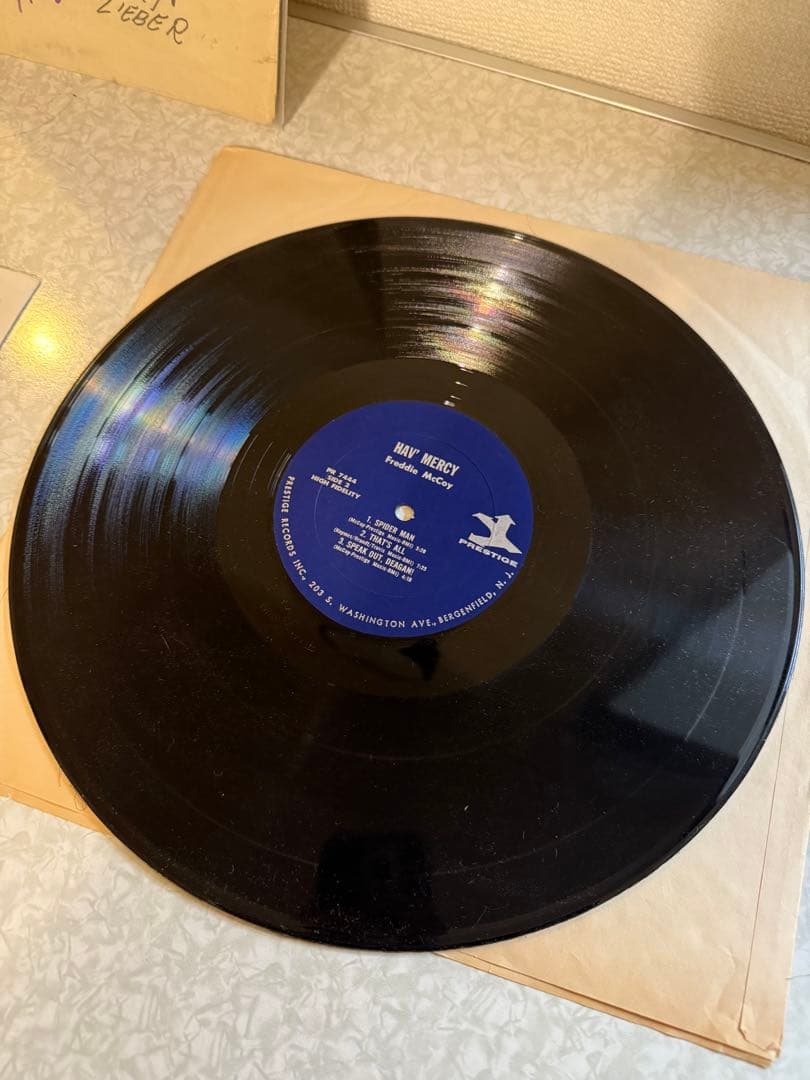 空*様 超希少！1966年代物スパイダーマンLP 6名直筆サイン COA付