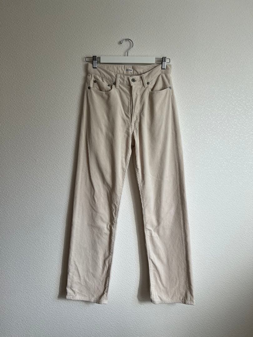 INSCRIRE コーデュロイパンツ ナチュラル