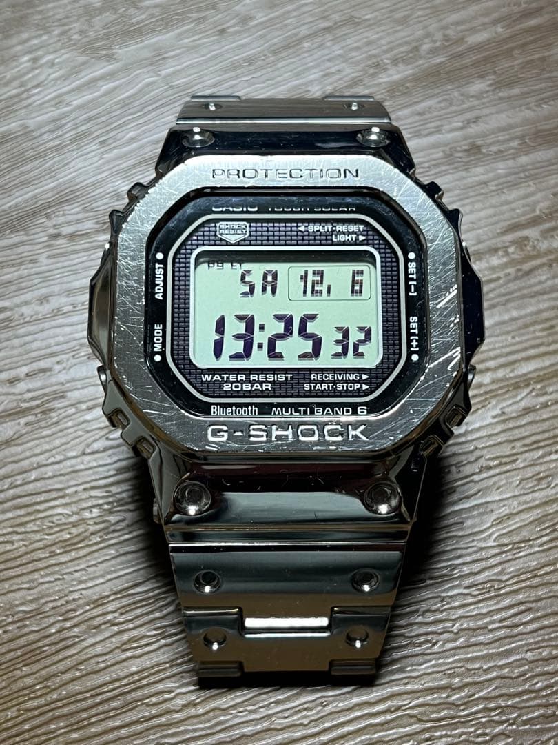 G-SHOCK GMW-B5000D-1JF 中古品 Bluetooth