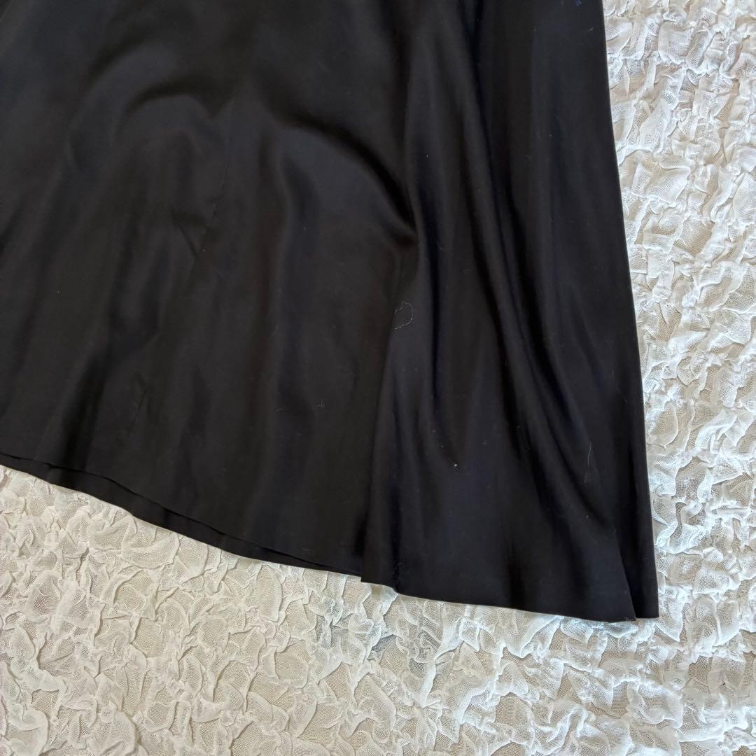 美品 かぐれ kagure Aラインジャンパースカート ブラック FREE