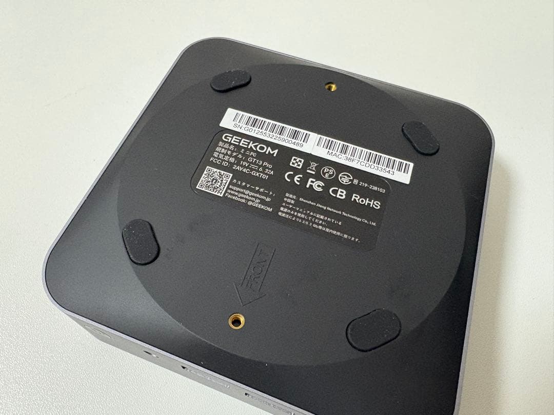 【美品】GEEKOM GT13Pro/Corei9-13900/32GB/SSD