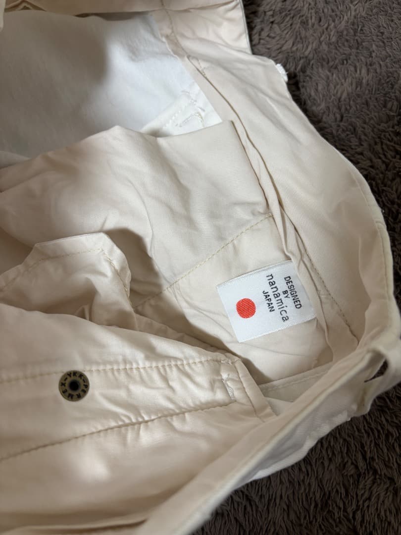 ナナミカ　nanamica チノパンツ ホワイト 36サイズ（XL相当）