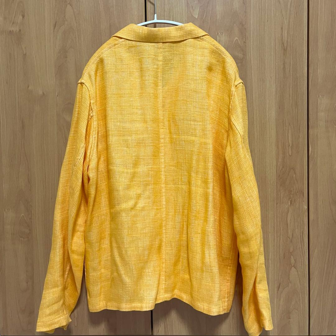 【美品】AURALEE Linen Double Face Blouzon