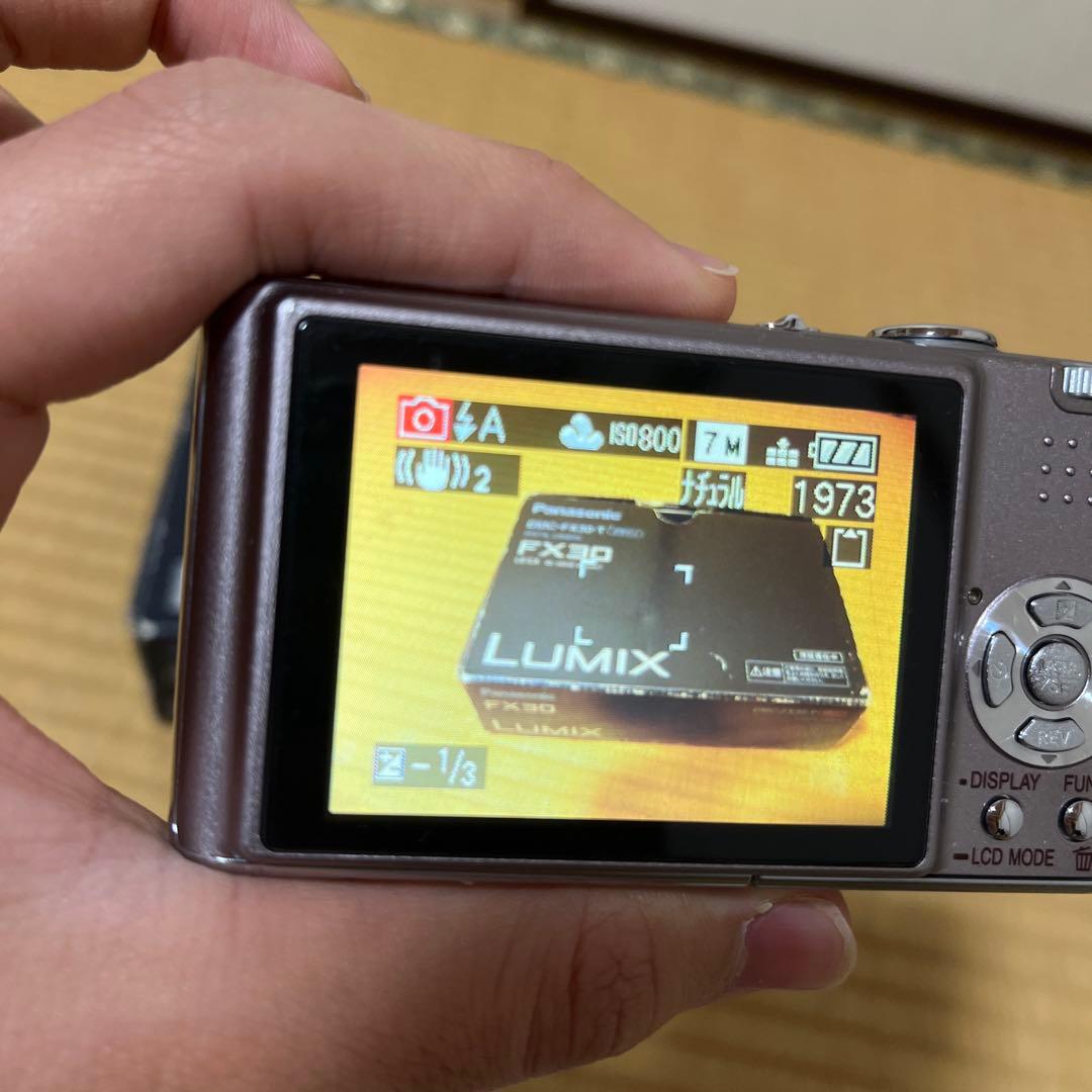 動作確認済み パナソニック LUMIX DMC-FX30-T ブラウン