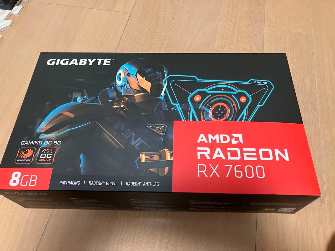 グラフィックボード・グラボ・ビデオカード radeonRX7600