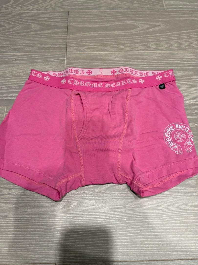 CHROME HEARTS ピンク ボクサーパンツ