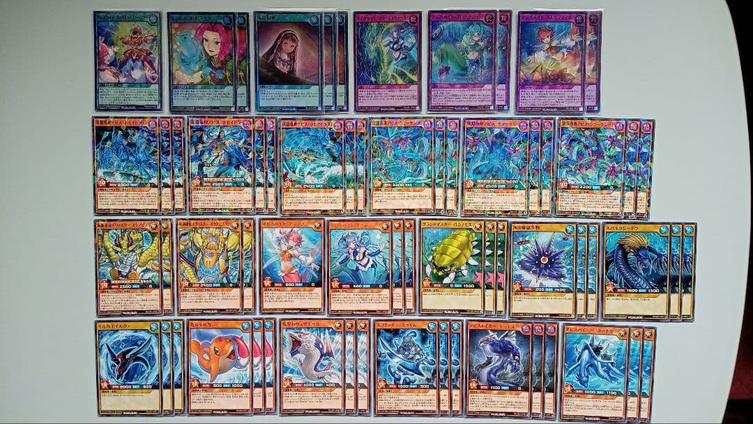 遊戯王 ラッシュデュエル 海竜族 デッキパーツ
