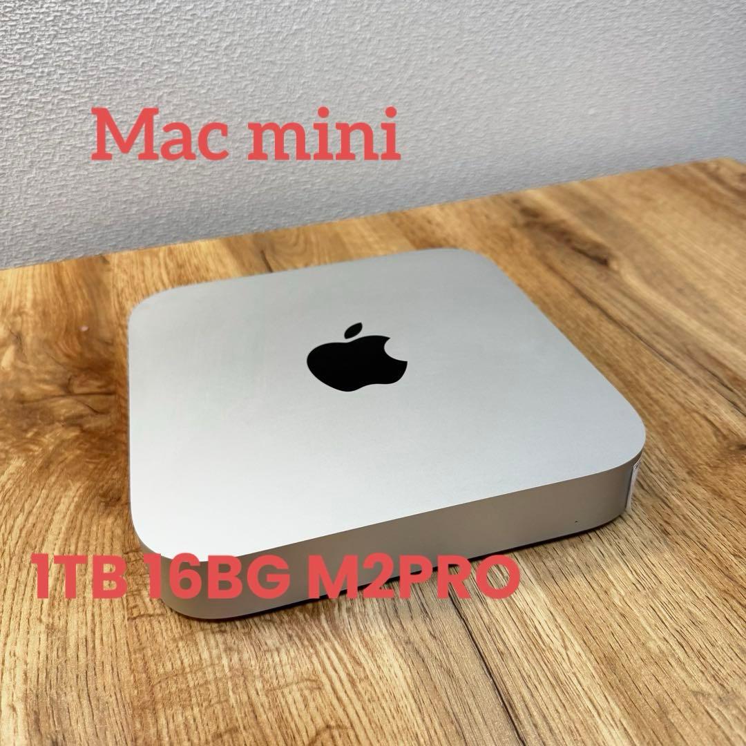 極美品 Apple Mac mini2023 M2 Pro 16GB 1TB