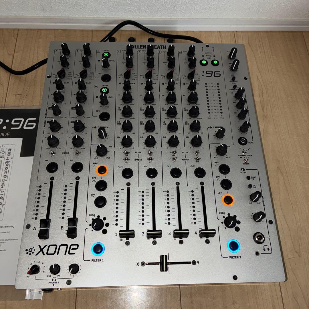 ALLEN&HEATH Xone:96 DJミキサー　デッキセイバー付き　美品！