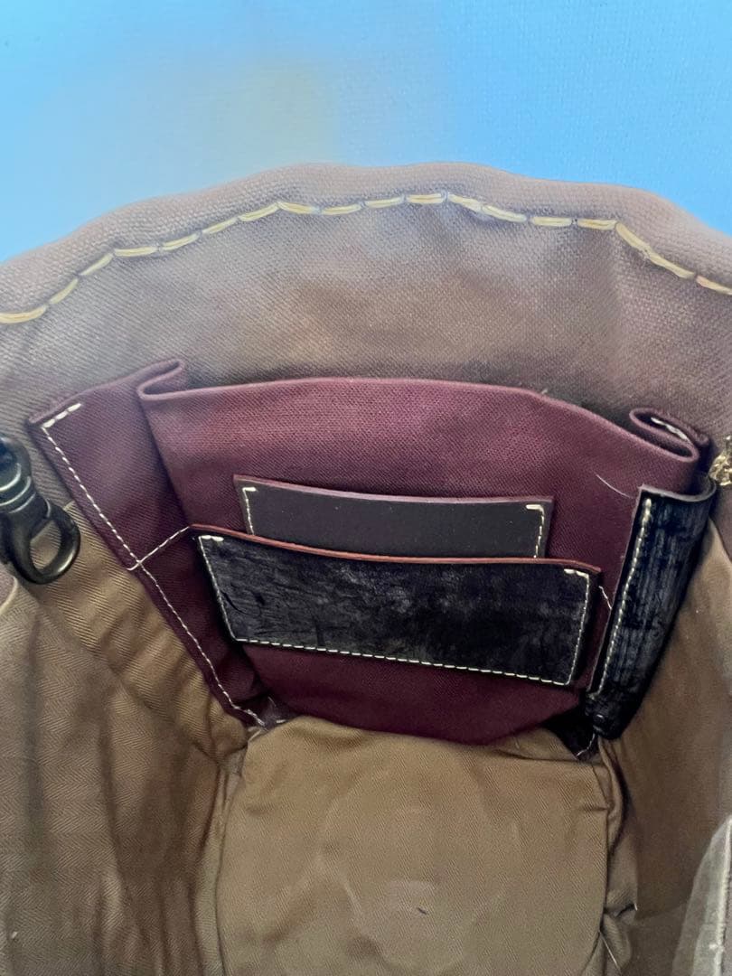 エバゴス バケツ型かごバッグ