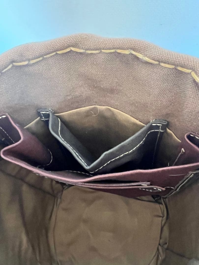 エバゴス バケツ型かごバッグ