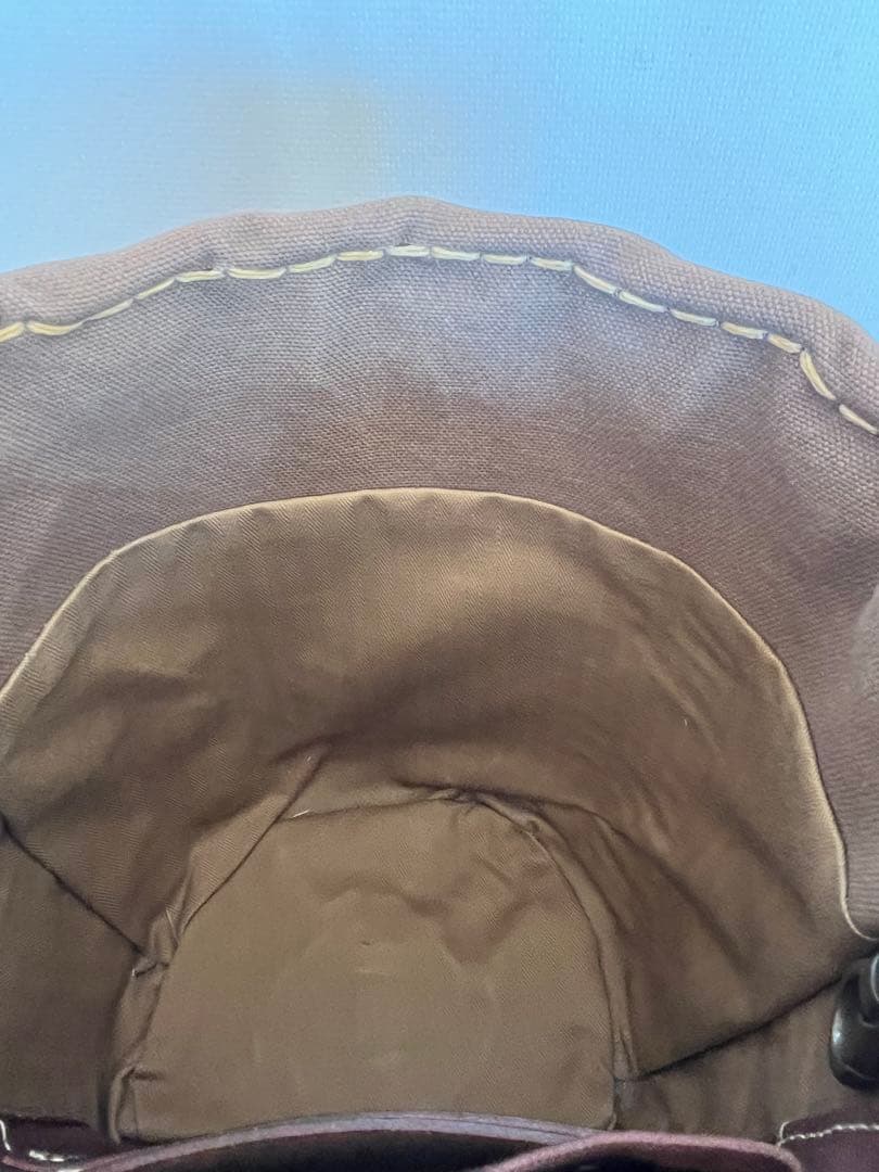 エバゴス バケツ型かごバッグ