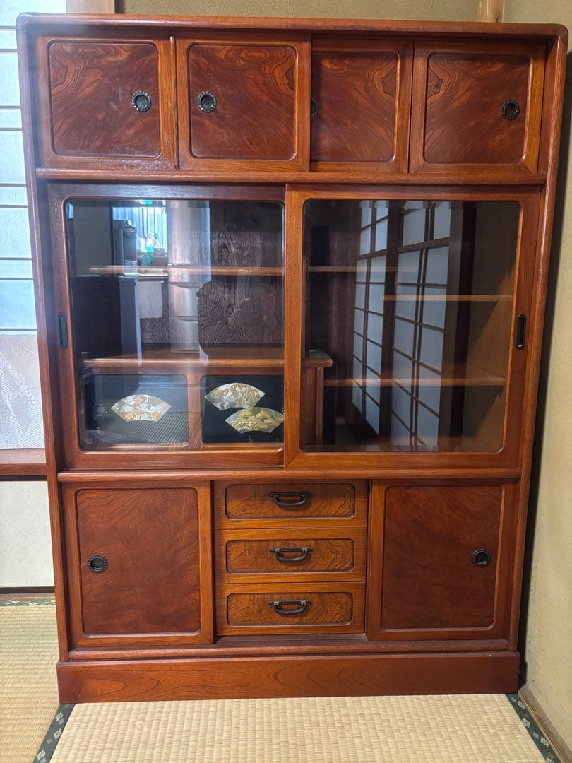 【送料込み】アンティーク　レトロな茶箪笥