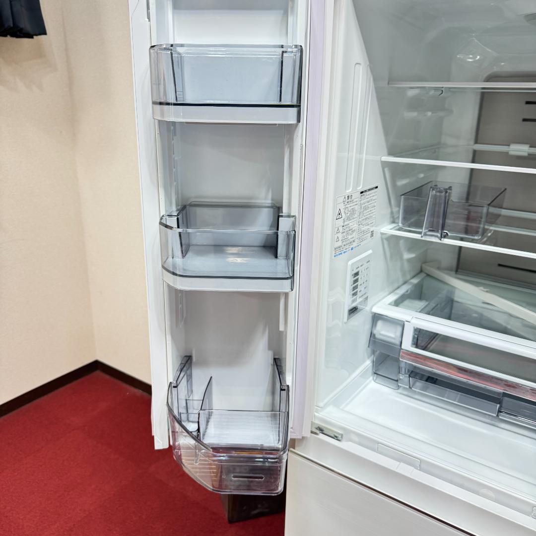 東京23区送料無料　超美品東芝2022年製　6ドア冷蔵庫507L　洗浄/除菌済み