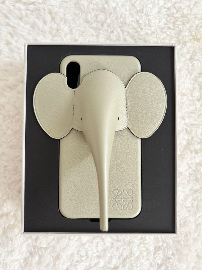 ★ゾウさんスマホホルダー(セージ)★iPhone XS MAX