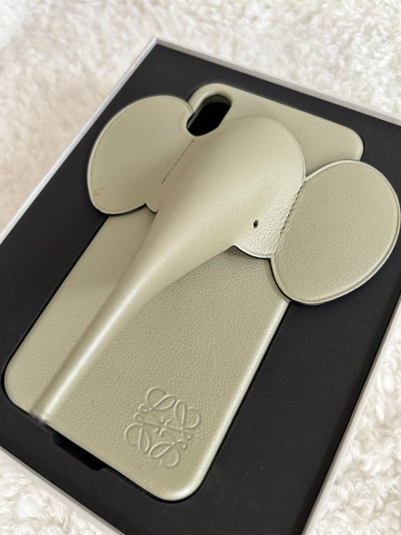 ★ゾウさんスマホホルダー(セージ)★iPhone XS MAX