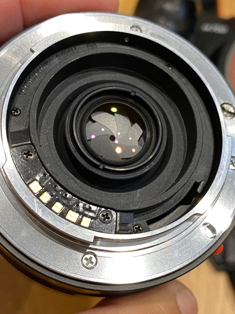 SONY α700 デジタル一眼　動作品　50ミリ単焦点マクロ、望遠レンズ付き