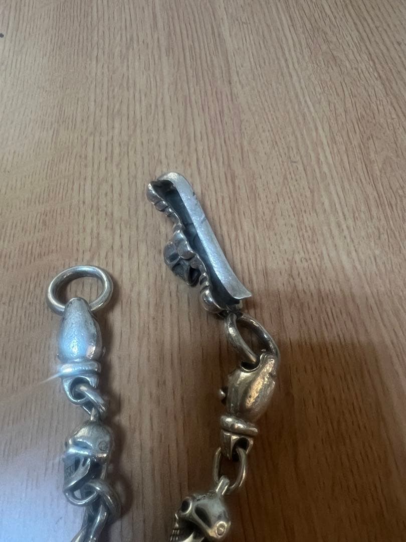 ガボールタイプ　ウォレットチェーン　925 GODANE 財布