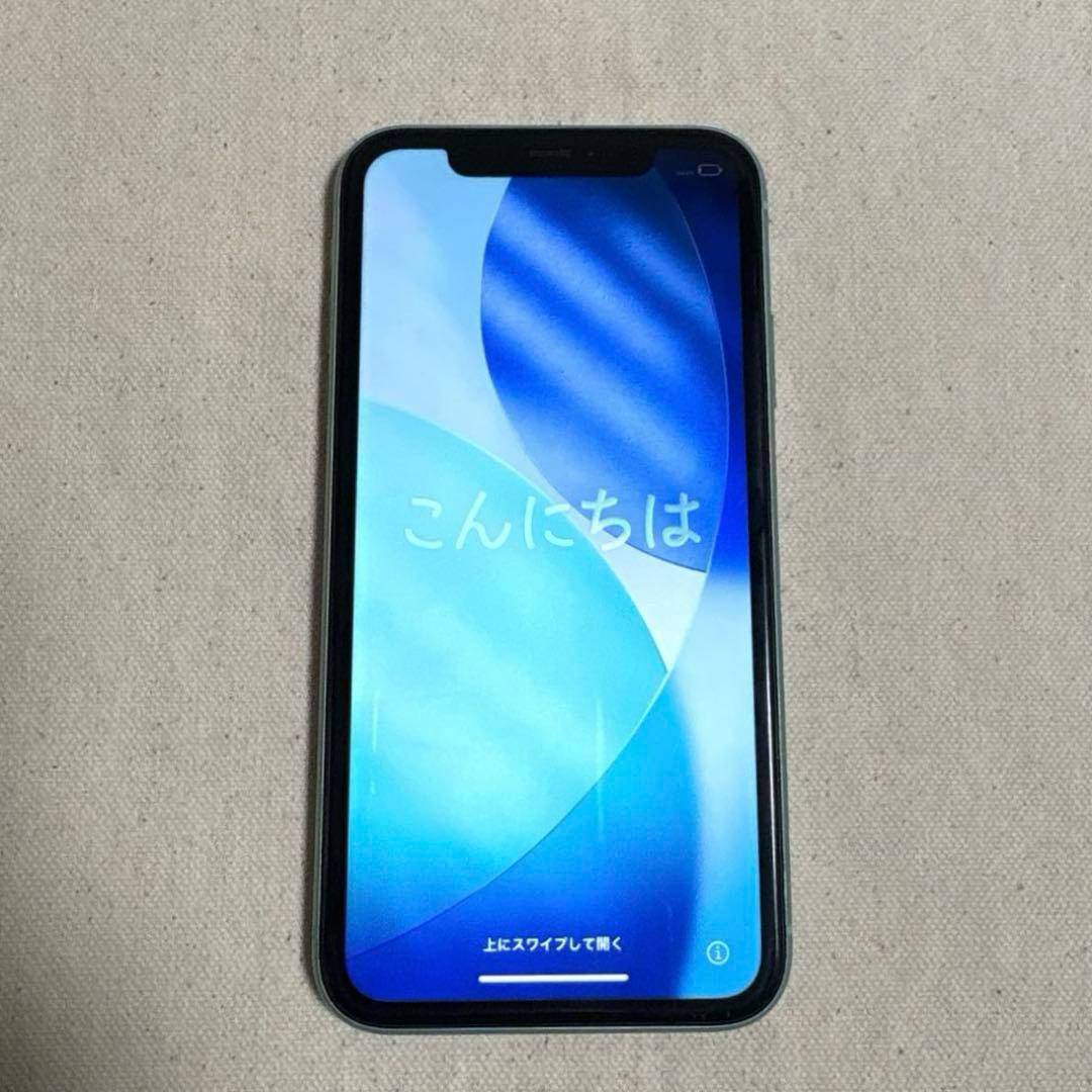 Apple iPhone 11 ミントグリーン 本体 128GB