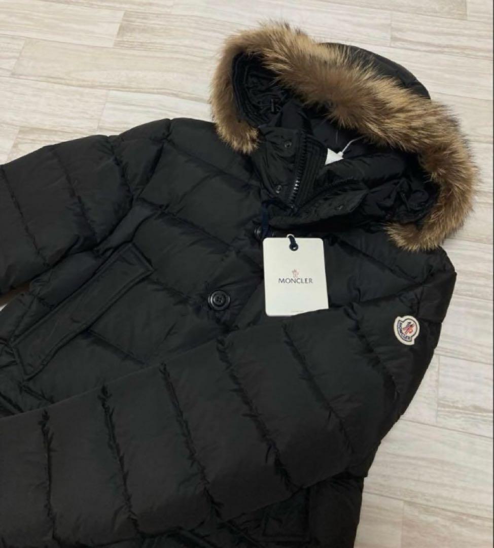 【新品本物】サイズ2モンクレール クルーニー ブラック ダウンD717