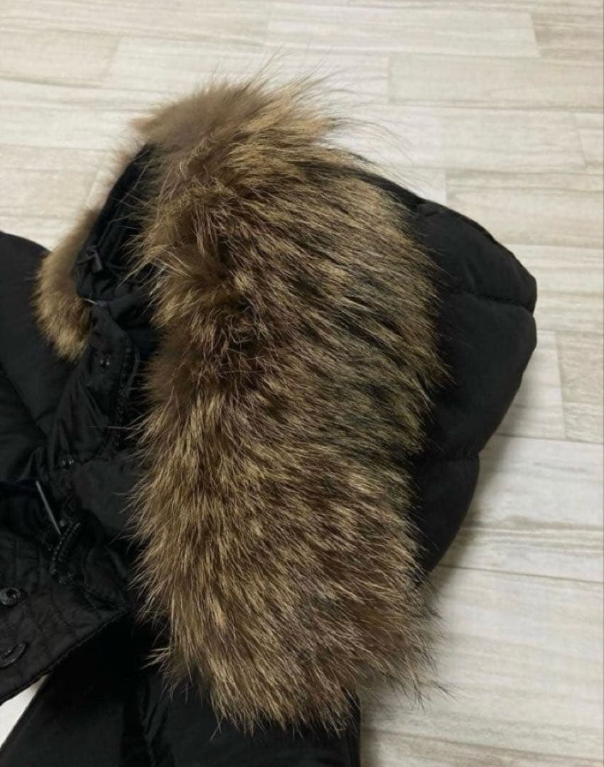 【新品本物】サイズ2モンクレール クルーニー ブラック ダウンD717