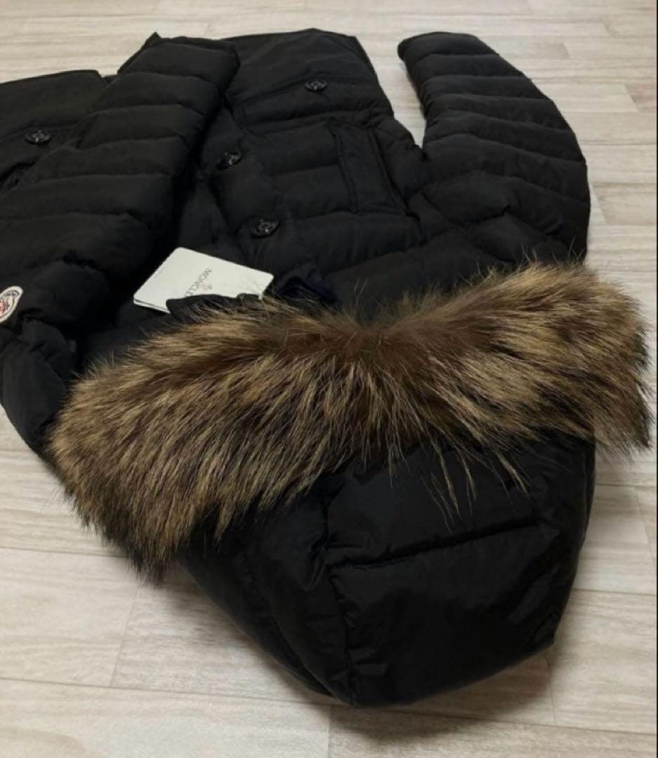 【新品本物】サイズ2モンクレール クルーニー ブラック ダウンD717