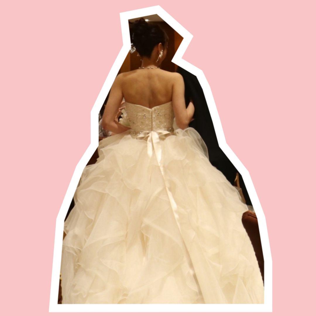 再値下げ！　編み上げウエディングドレス　ワタベ　アロヒナモエ　AH-0022