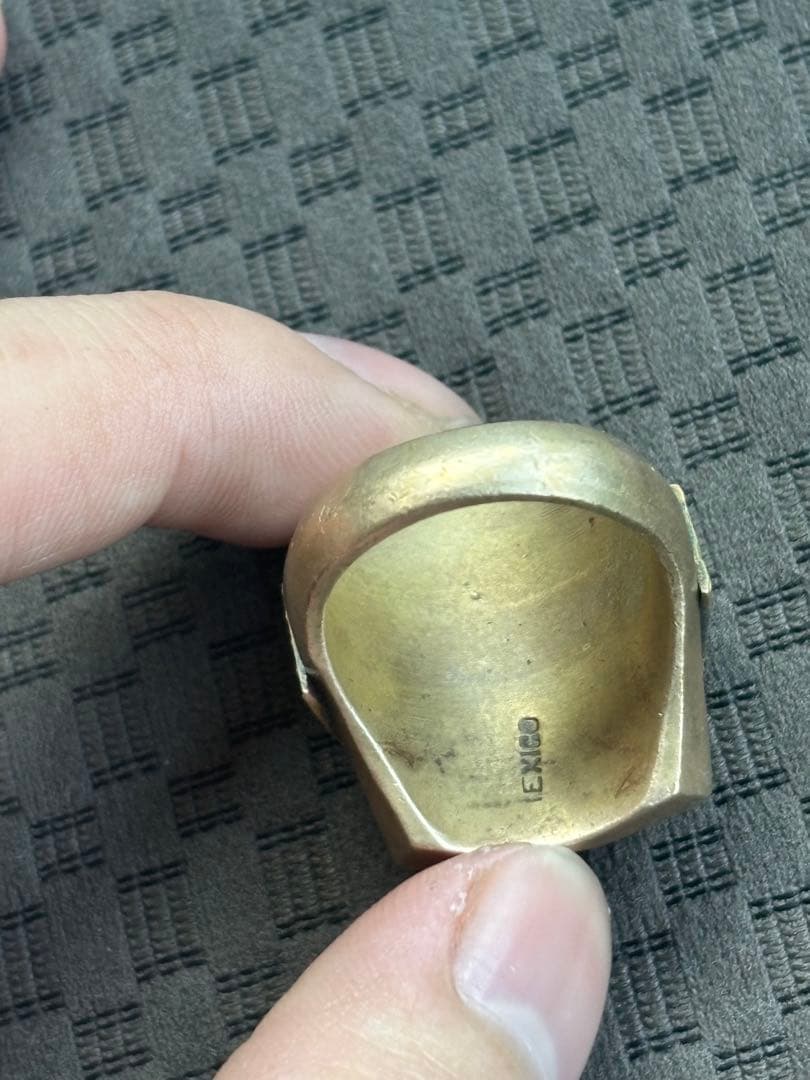 本日限定価格！　40〜50s！　メキシカンリング　スカル