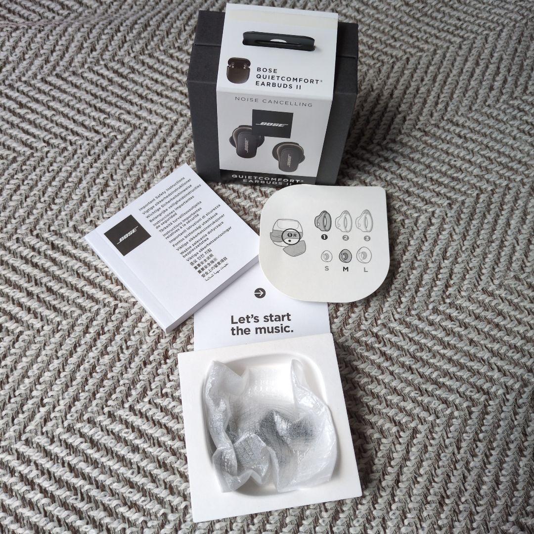 ※充電ケース無しBose QuietComfort Earbuds IIイヤホン