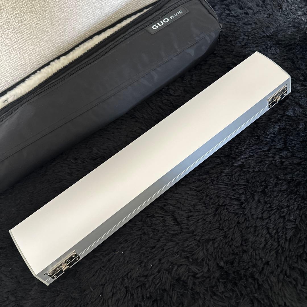 激レア GUO NEW VOICE リングキー フルート 管楽器 ケース付属