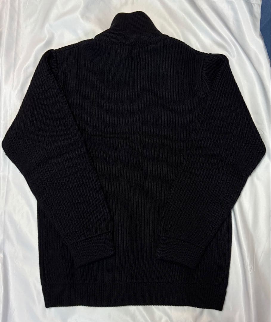 INTERIM インテリム ドライバーズニット　ブラック